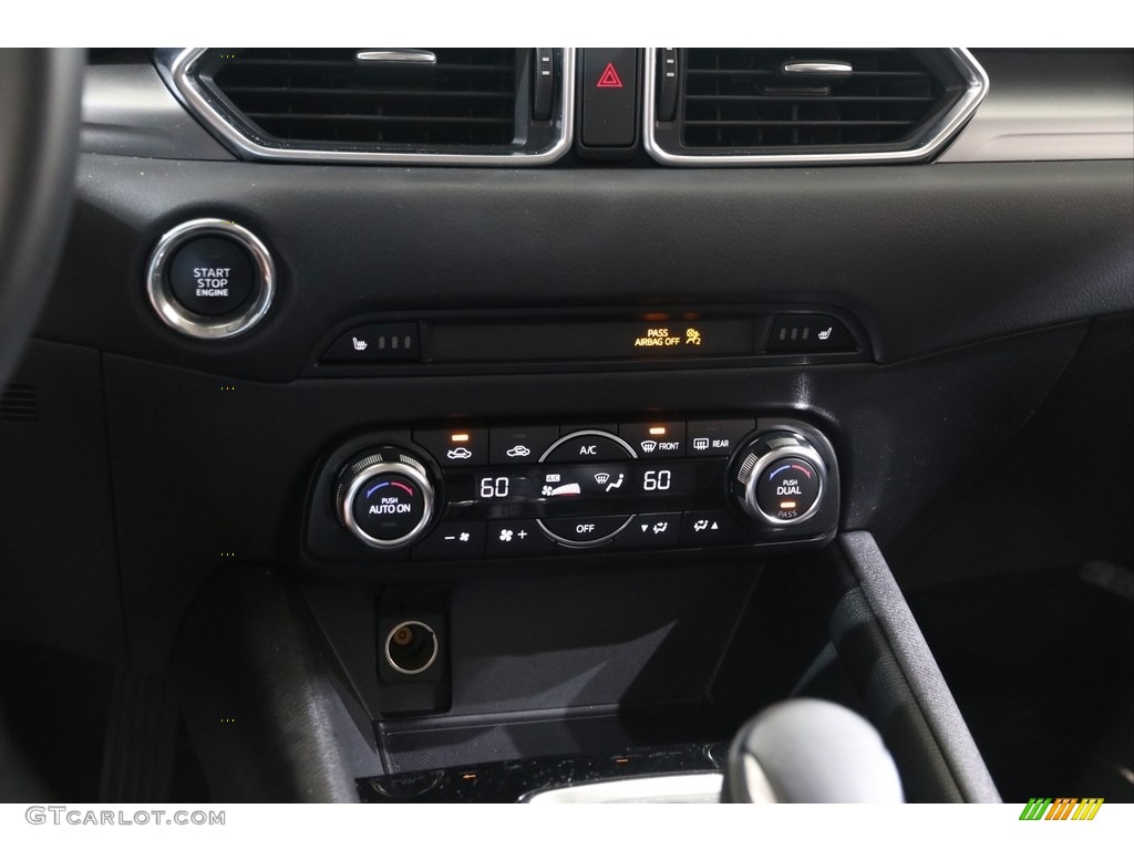 2018 CX-5 Touring AWD - Deep Crystal Blue Mica / Black photo #11