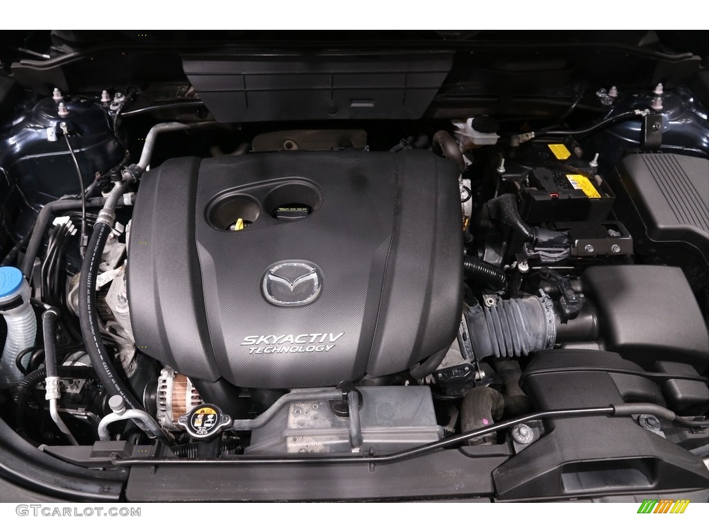 2018 CX-5 Touring AWD - Deep Crystal Blue Mica / Black photo #17