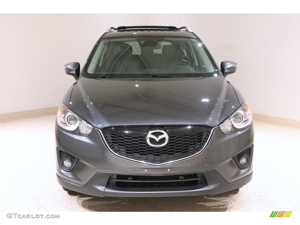 Meteor Gray Mica 2015 Mazda CX-5 Grand Touring AWD Exterior Photo #139411010