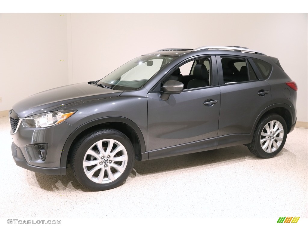 Meteor Gray Mica 2015 Mazda CX-5 Grand Touring AWD Exterior Photo #139411034