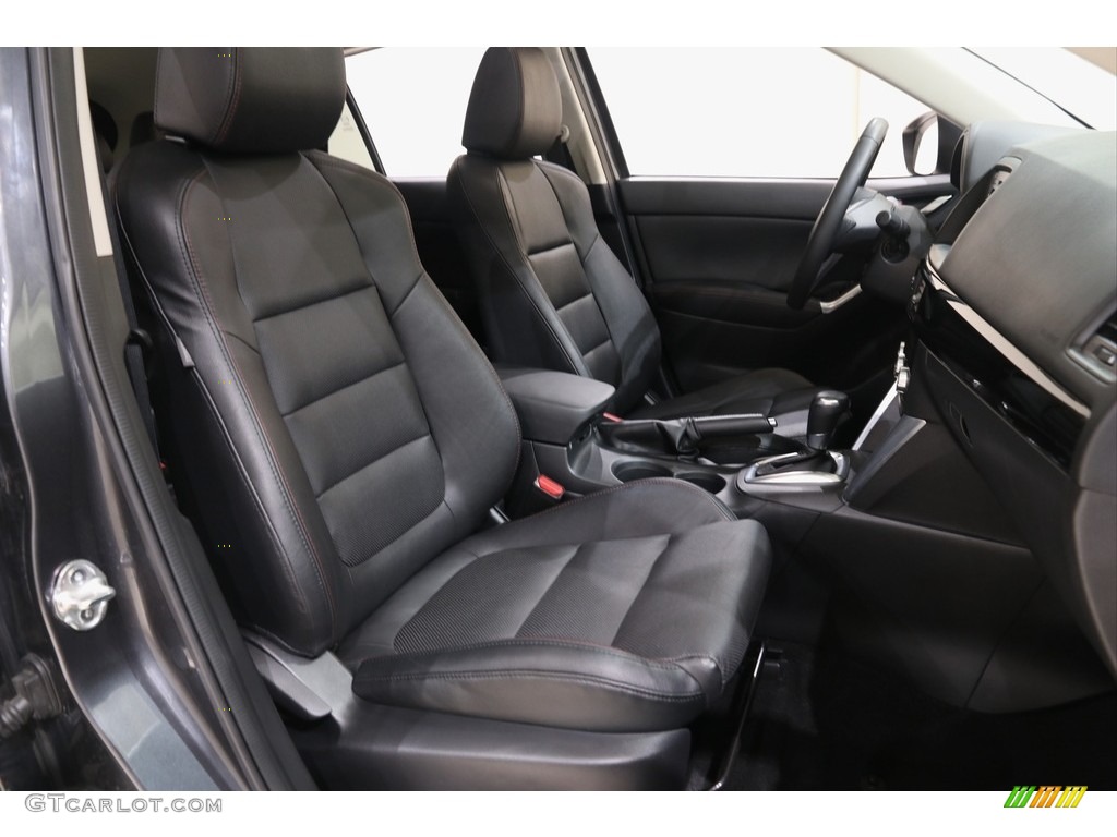 Black Interior 2015 Mazda CX-5 Grand Touring AWD Photo #139411235