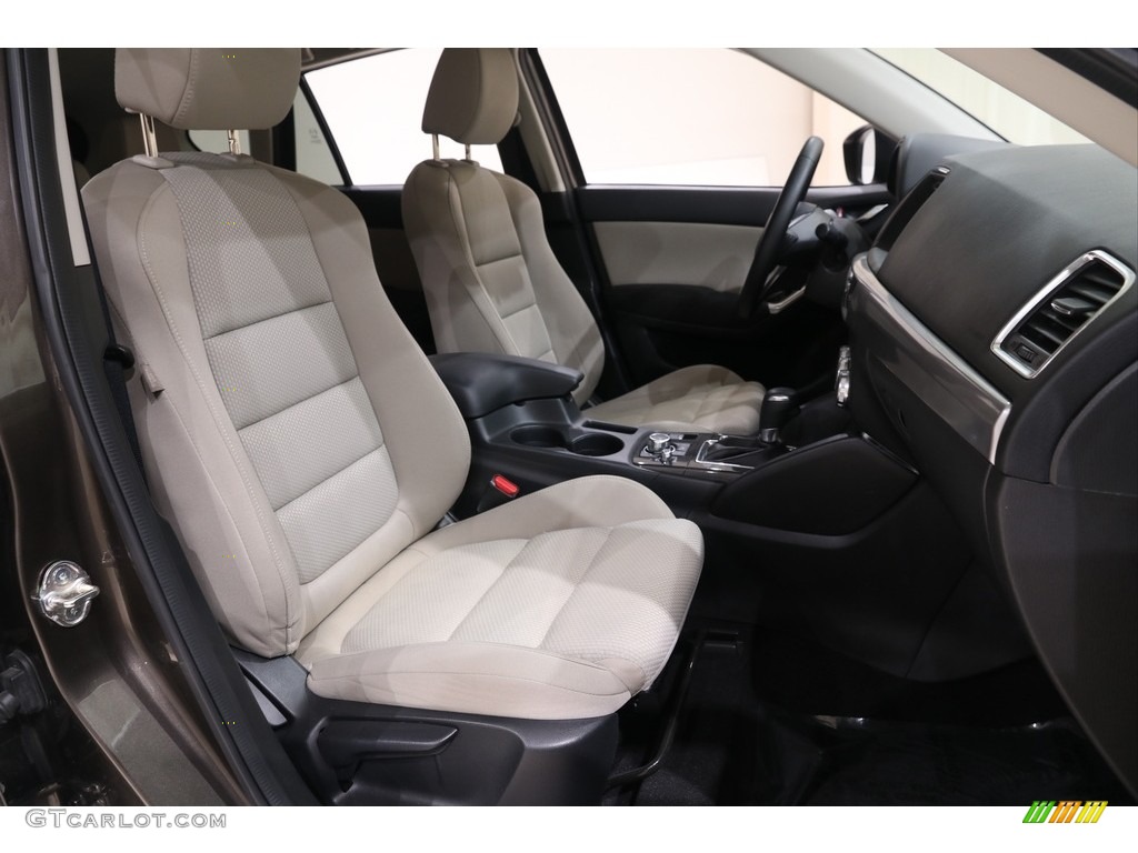 2016 CX-5 Touring AWD - Titanium Flash Mica / Black photo #11