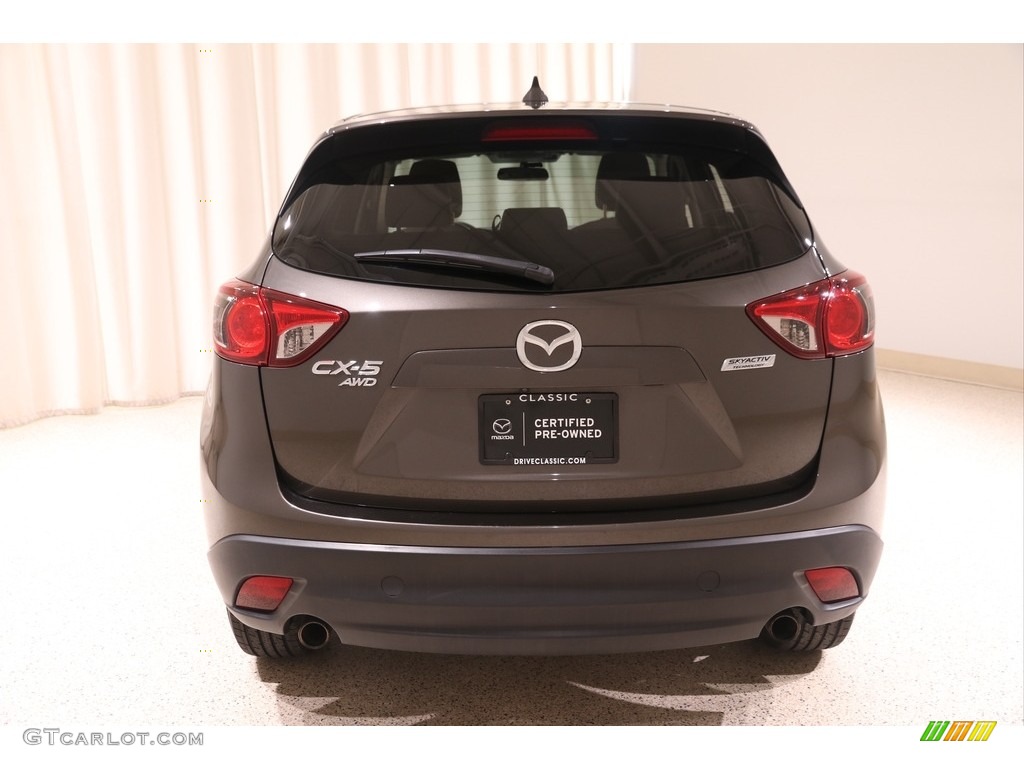 2016 CX-5 Touring AWD - Titanium Flash Mica / Black photo #14