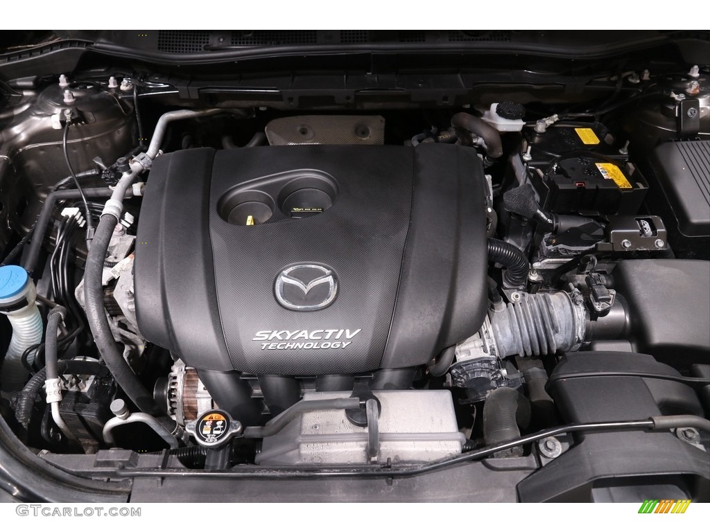 2016 CX-5 Touring AWD - Titanium Flash Mica / Black photo #15