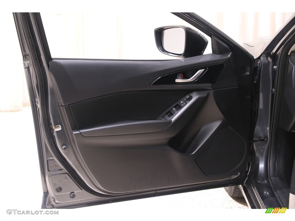 2016 Mazda MAZDA3 i Sport 4 Door Black Door Panel Photo #139411787