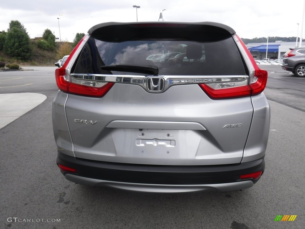 2018 CR-V EX AWD - Lunar Silver Metallic / Black photo #8