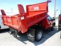 2020 Red Hot Chevrolet Silverado 3500HD Work Truck Regular Cab 4x4 Dump Truck  photo #4