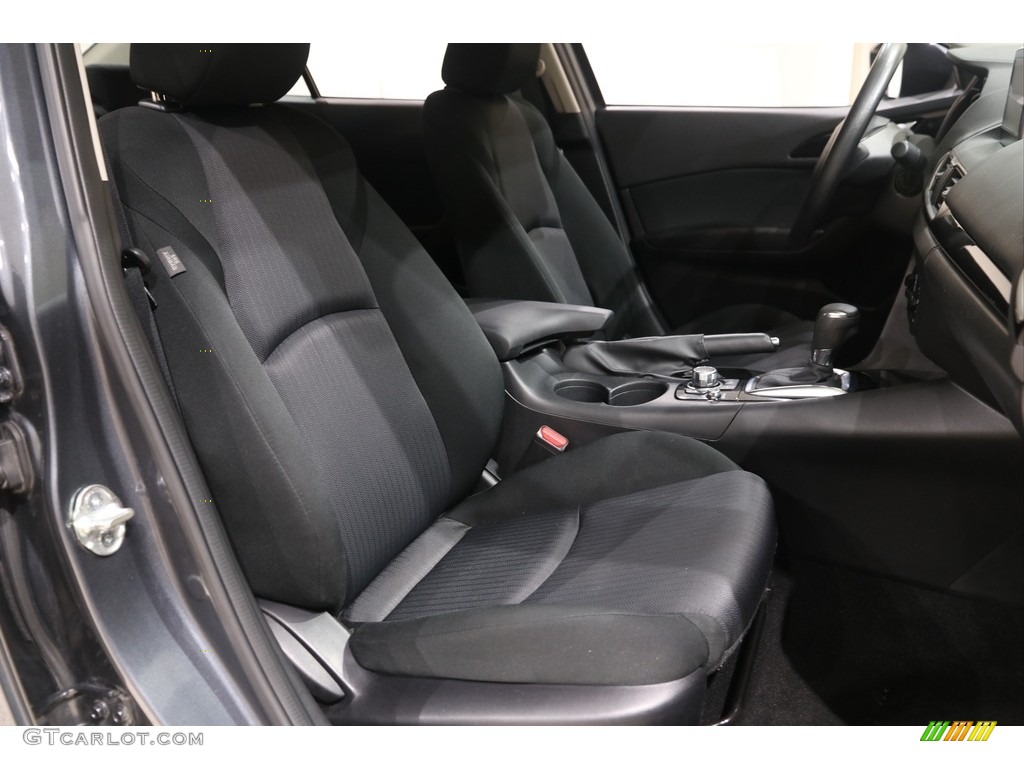 Black Interior 2016 Mazda MAZDA3 i Sport 4 Door Photo #139411959