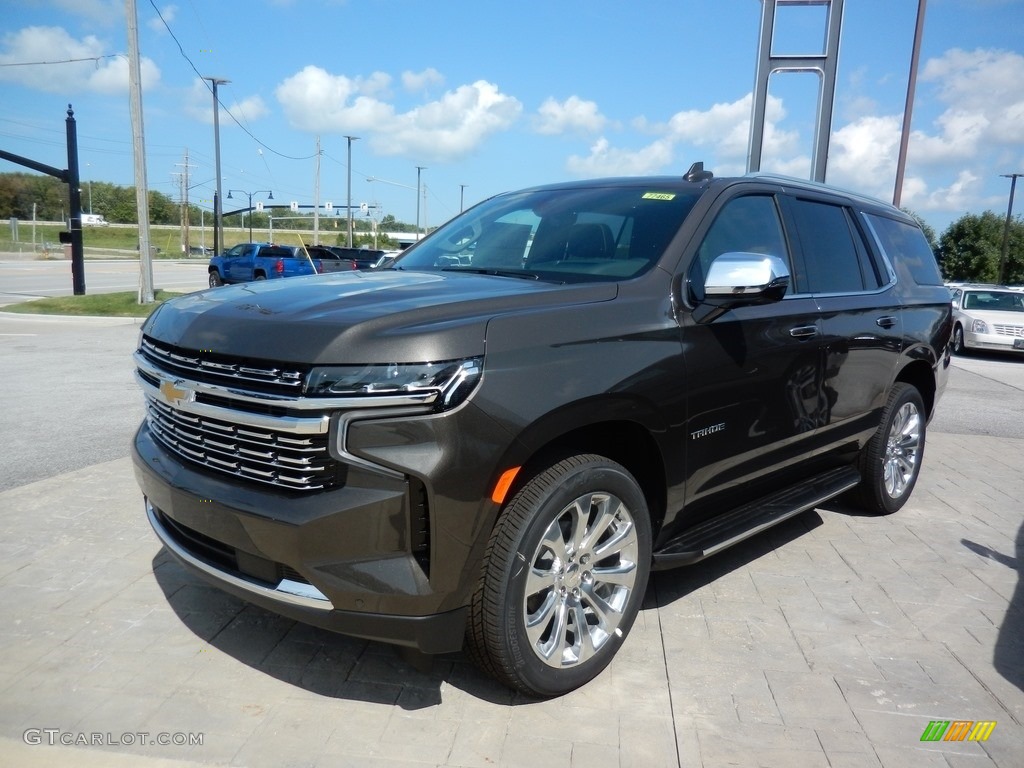 2021 Tahoe Premier 4WD - Graywood Metallic / Jet Black photo #1