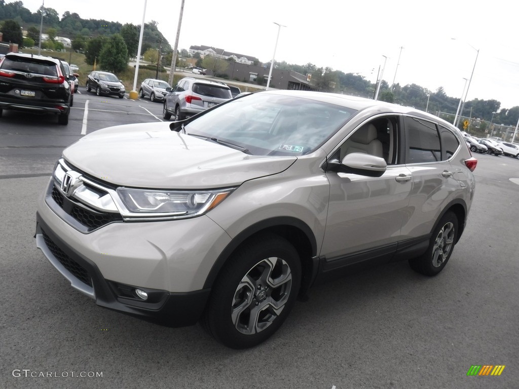 2018 CR-V EX-L AWD - Sandstorm Metallic / Ivory photo #6