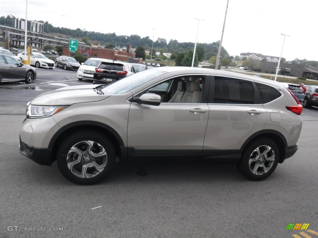 2018 CR-V EX-L AWD - Sandstorm Metallic / Ivory photo #7