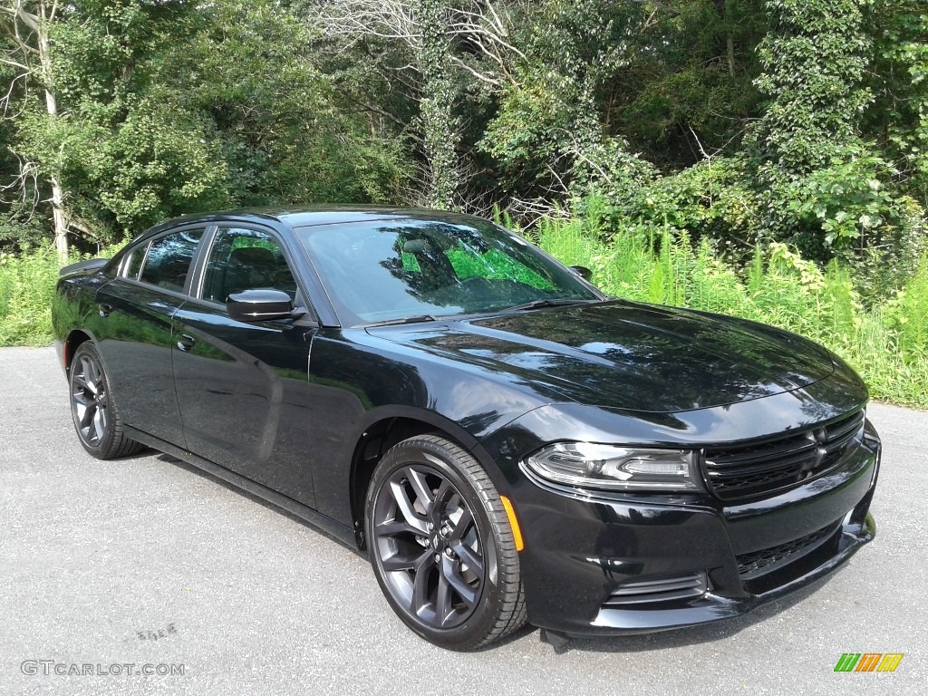 Pitch Black 2019 Dodge Charger SXT Exterior Photo #139412658