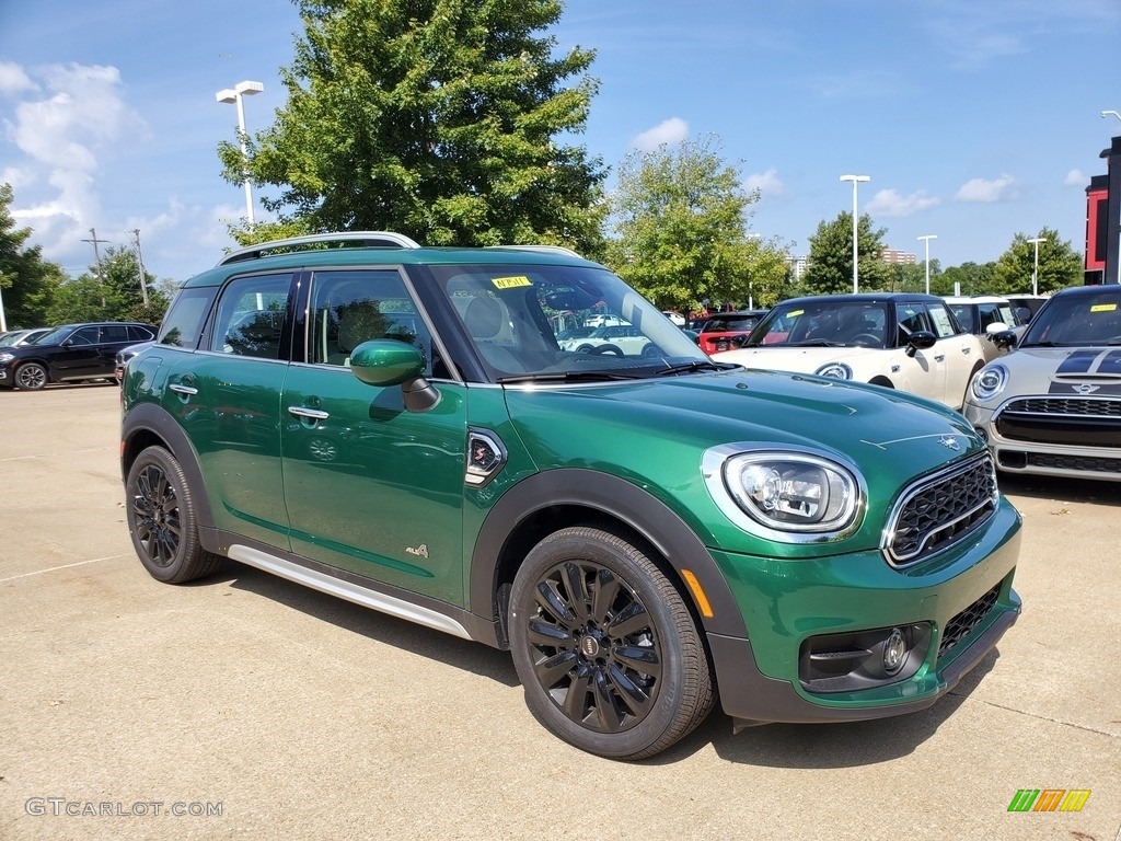 2020 Countryman Cooper S All4 - British Racing Green IV Metallic / Satellite Gray photo #1