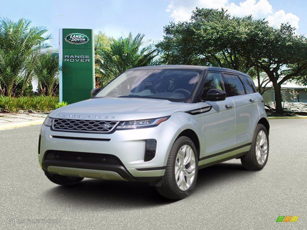 2020 Range Rover Evoque S - Indus Silver Metallic / Ebony photo #2