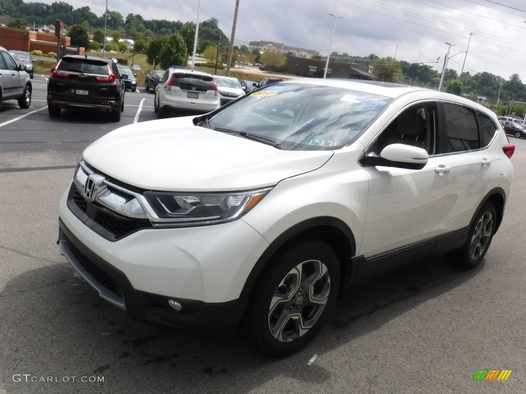 2017 CR-V EX AWD - White Diamond Pearl / Ivory photo #6