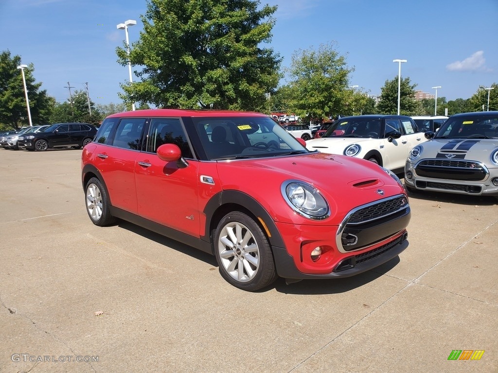 2019 Clubman Cooper S All4 - Chili Red / Carbon Black photo #1