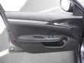 Gray 2017 Honda Civic LX Sedan Door Panel