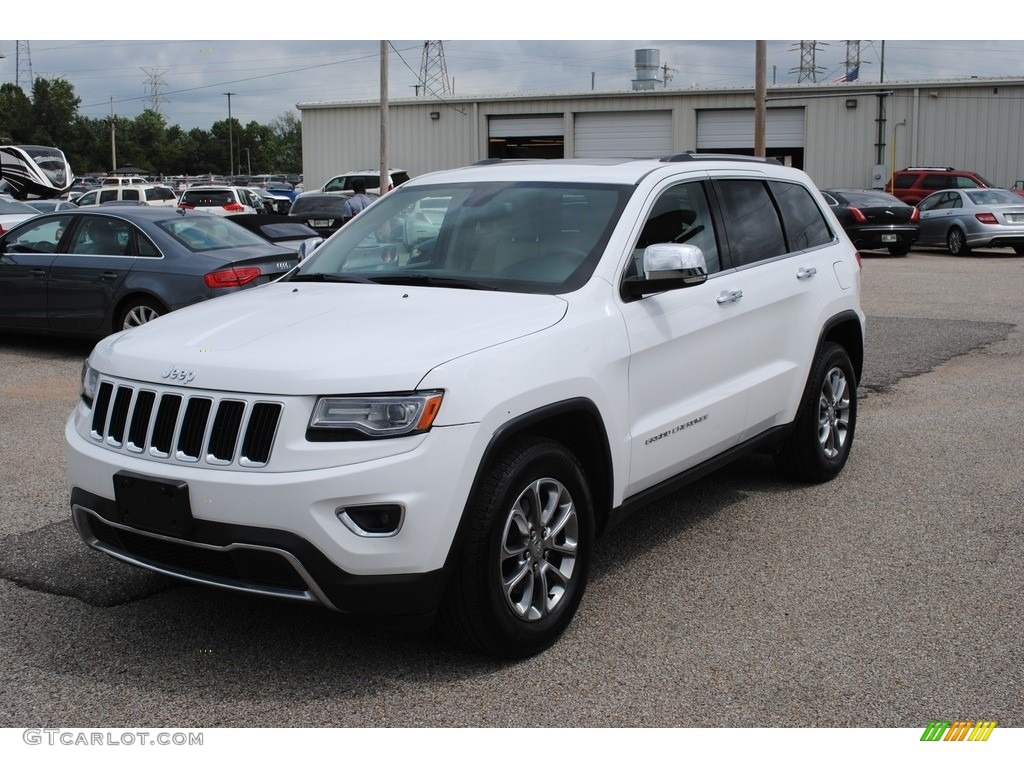 Bright White Jeep Grand Cherokee