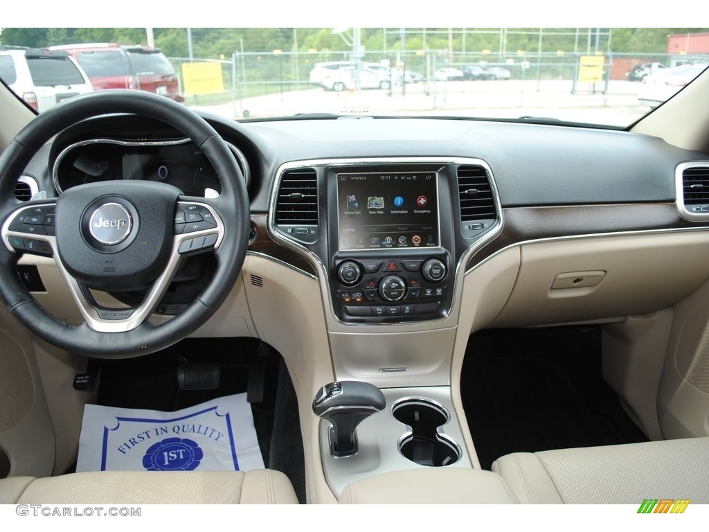 2014 Grand Cherokee Limited - Bright White / New Zealand Black/Light Frost photo #9