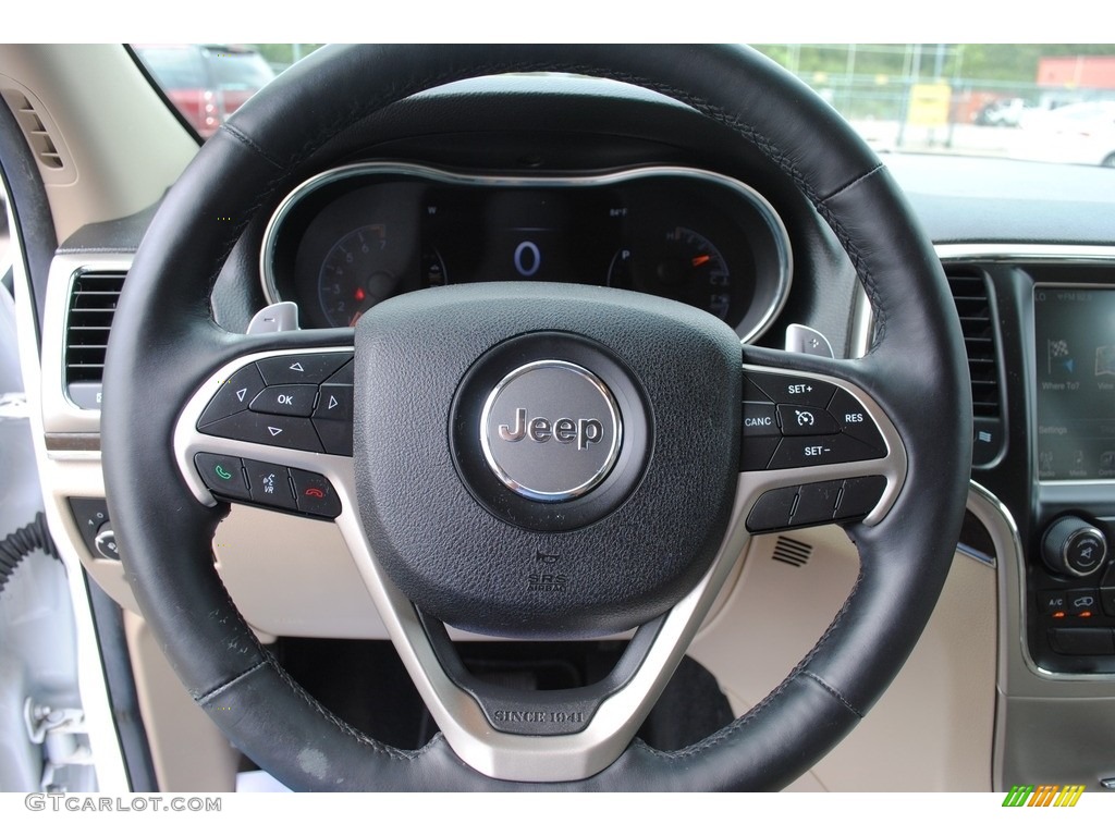 2014 Grand Cherokee Limited - Bright White / New Zealand Black/Light Frost photo #12