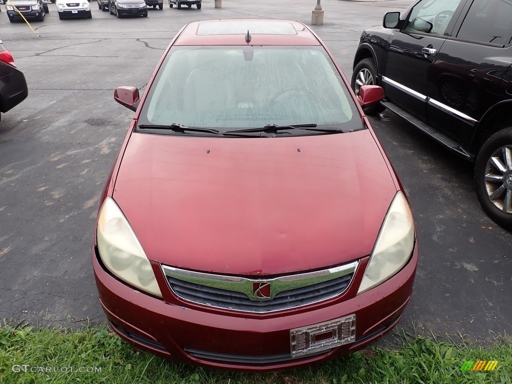 2008 Aura XR - Red Jewel / Tan photo #4