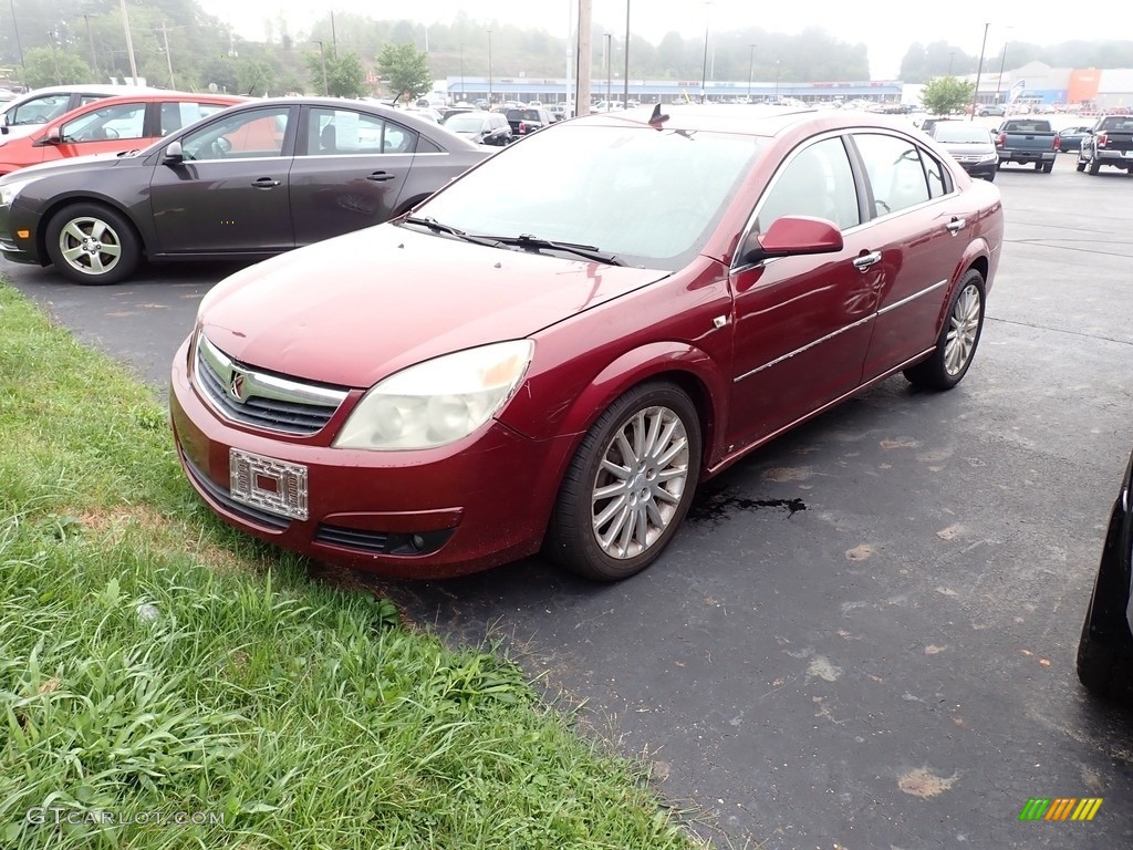 2008 Aura XR - Red Jewel / Tan photo #5