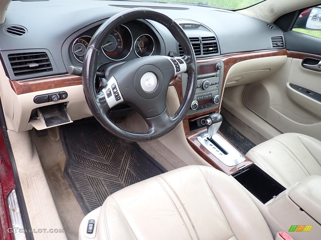 2008 Aura XR - Red Jewel / Tan photo #10