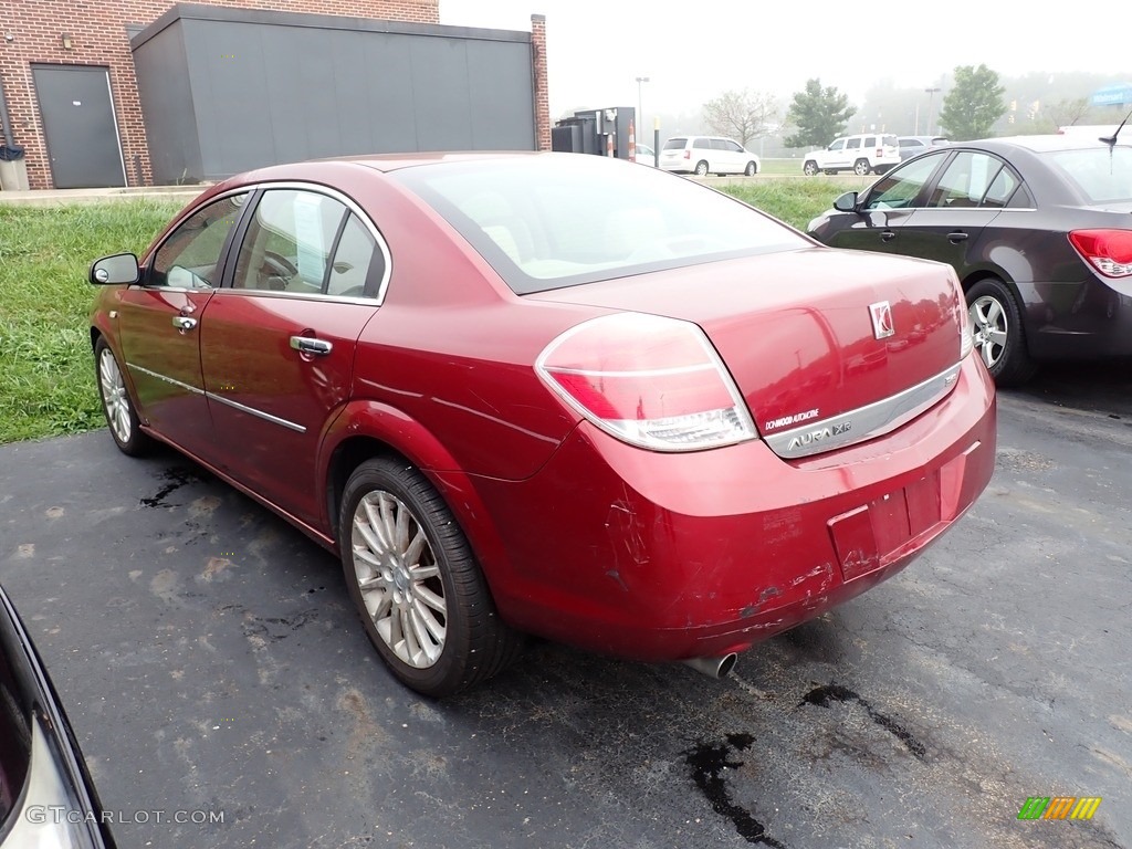 2008 Aura XR - Red Jewel / Tan photo #15
