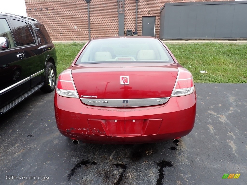 2008 Aura XR - Red Jewel / Tan photo #16