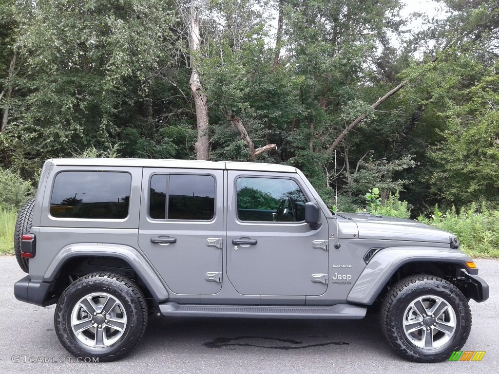 Sting-Gray 2020 Jeep Wrangler Unlimited Sahara 4x4 Exterior Photo #139415795