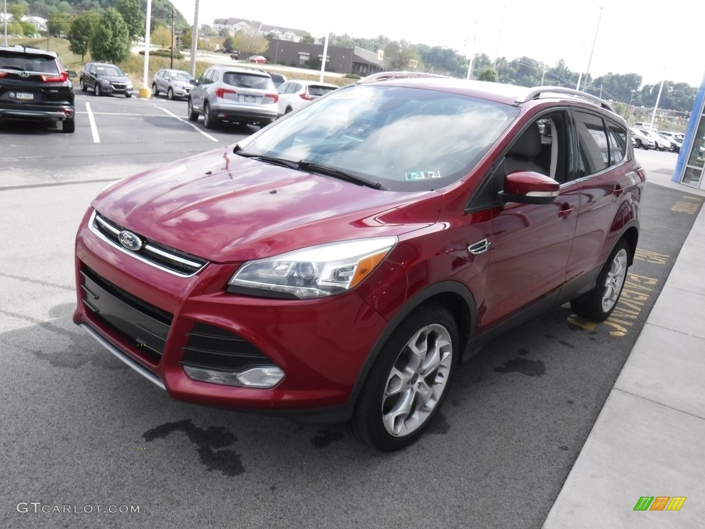 2014 Escape Titanium 2.0L EcoBoost 4WD - Ruby Red / Charcoal Black photo #5