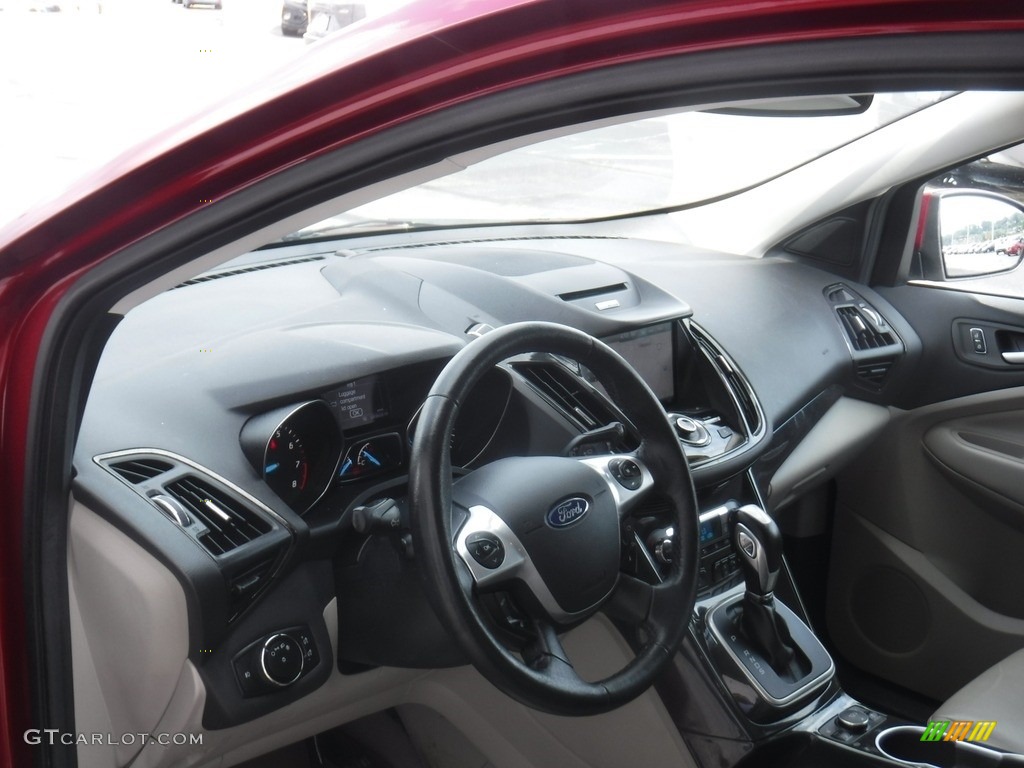 2014 Escape Titanium 2.0L EcoBoost 4WD - Ruby Red / Charcoal Black photo #12