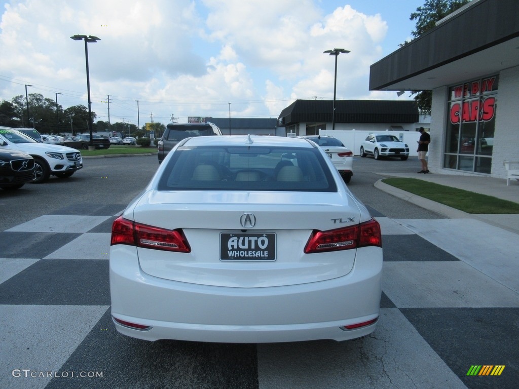 2020 TLX Sedan - Platinum White Pearl / Parchment photo #4