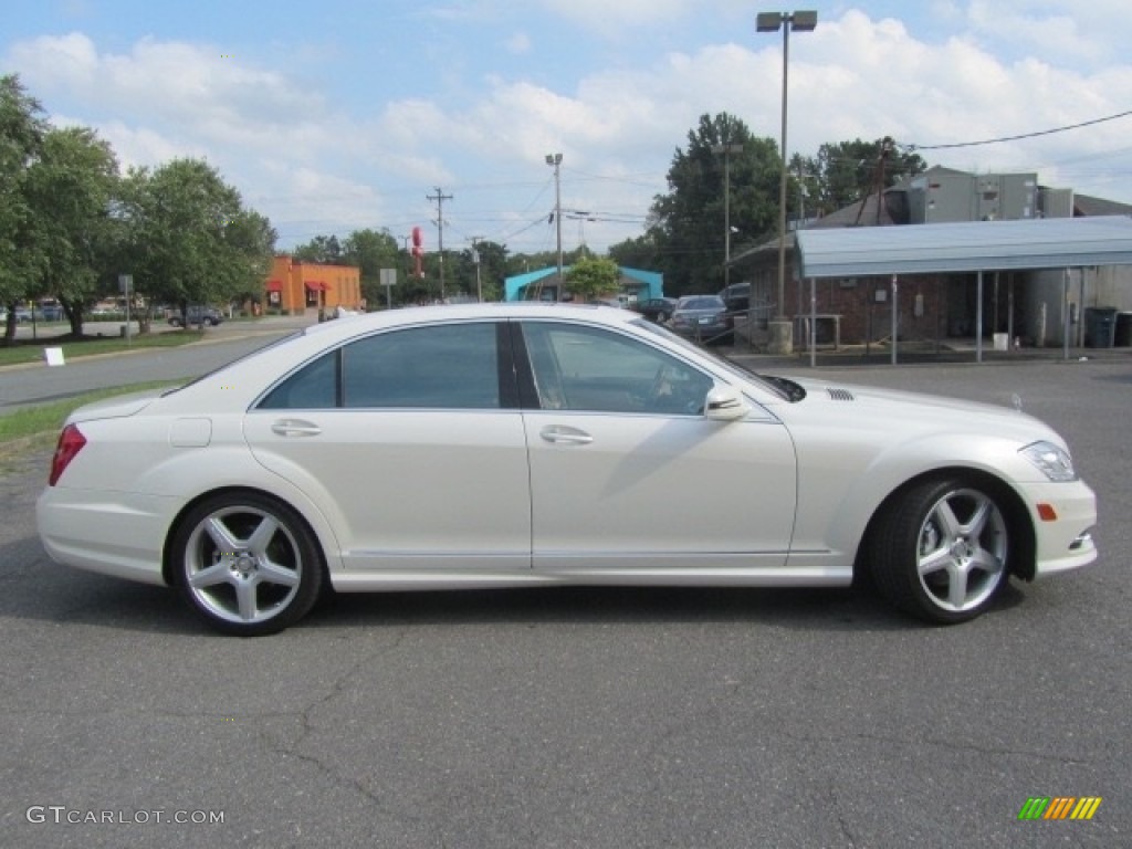 2013 S 550 Sedan - Diamond White Metallic / Cashmere/Savanna photo #11