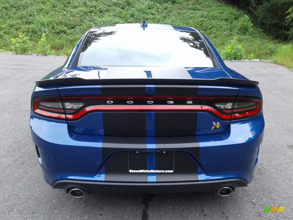 2020 Charger Scat Pack - IndiGo Blue / Black/Ruby Red photo #7