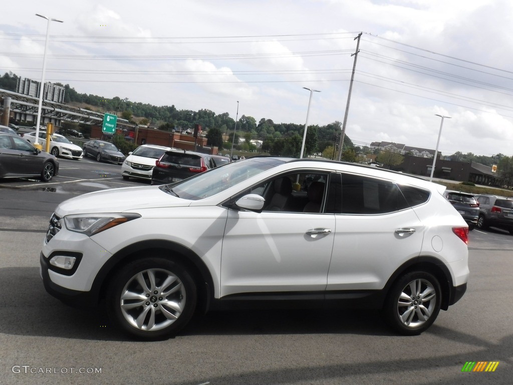 Frost White Pearl 2014 Hyundai Santa Fe Sport 2.0T AWD Exterior Photo #139418045