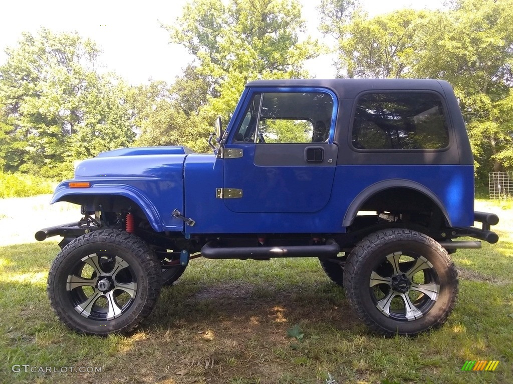 1985 CJ7 4x4 - Custom Blue / Blue photo #1