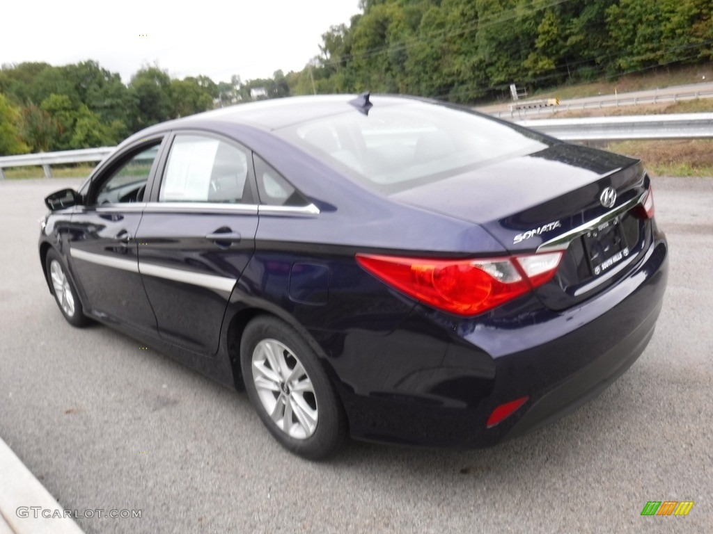 2014 Sonata GLS - Indigo Blue Pearl / Gray photo #12