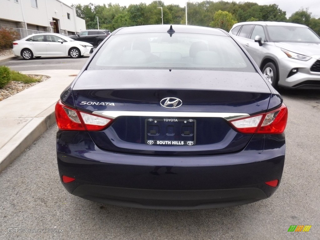 2014 Sonata GLS - Indigo Blue Pearl / Gray photo #13