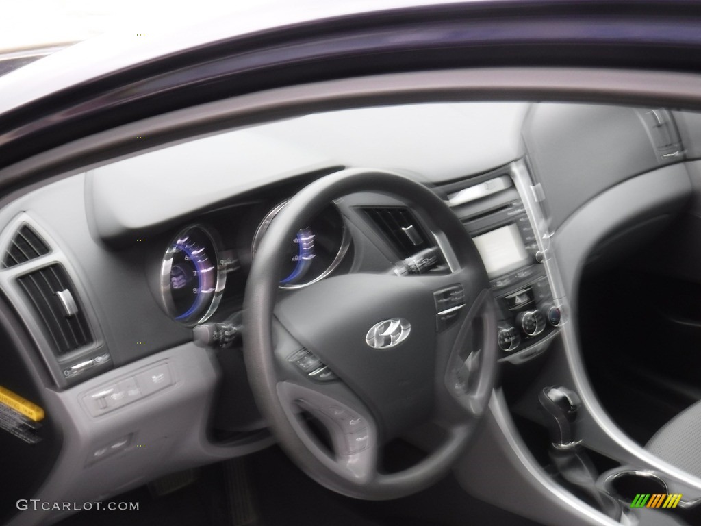 2014 Sonata GLS - Indigo Blue Pearl / Gray photo #15