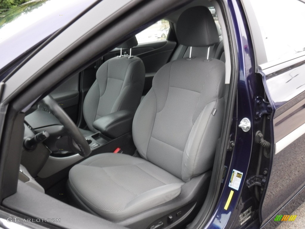 2014 Sonata GLS - Indigo Blue Pearl / Gray photo #17