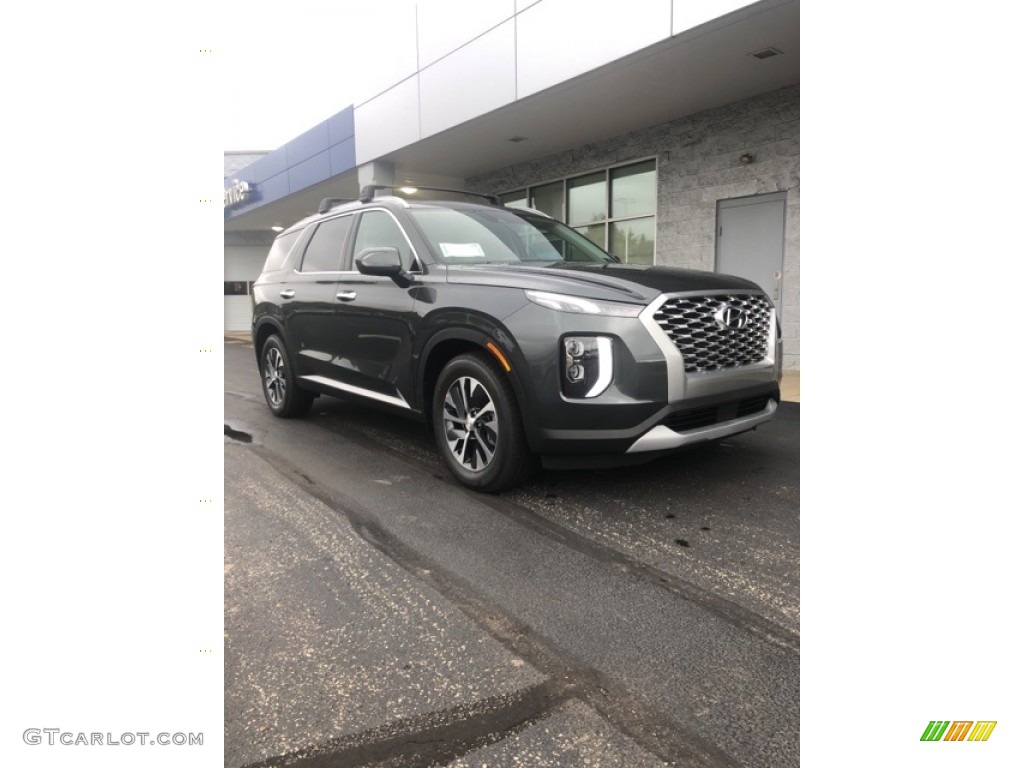 2021 Palisade SEL AWD - Rainforest / Black photo #1