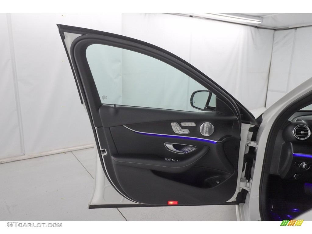 2017 Mercedes-Benz E 300 4Matic Sedan Black Door Panel Photo #139420628