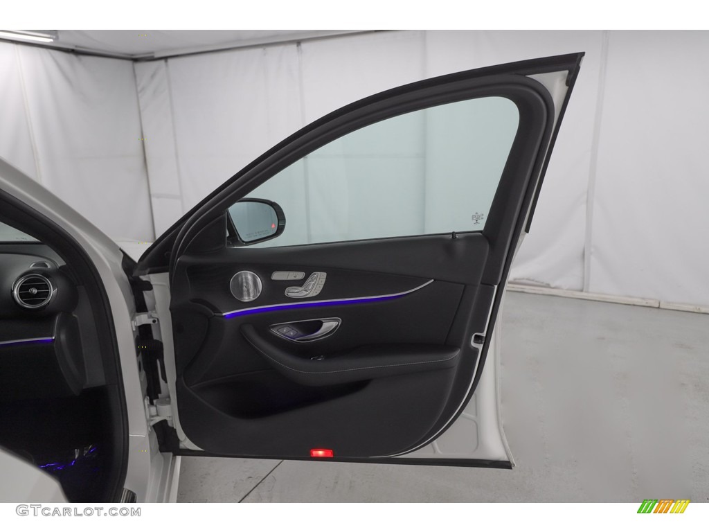 2017 Mercedes-Benz E 300 4Matic Sedan Black Door Panel Photo #139420865