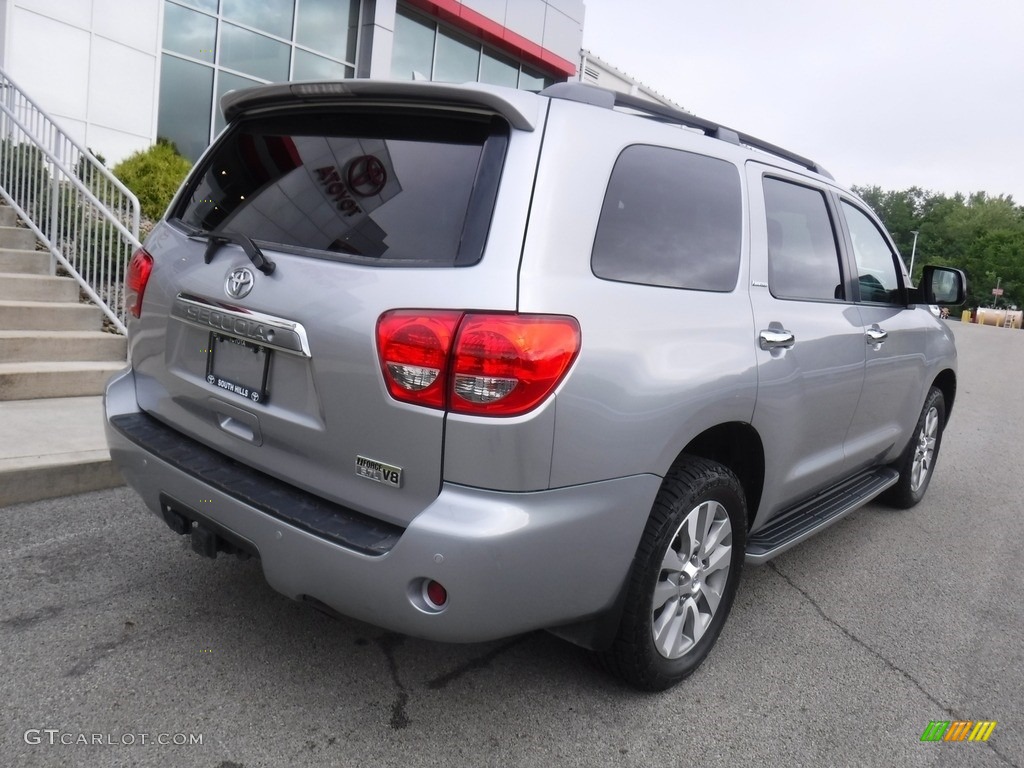 2017 Sequoia Limited 4x4 - Silver Sky Metallic / Graphite photo #18