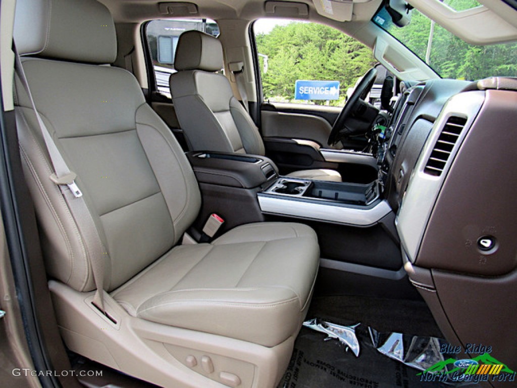 Cocoa/Dune Interior 2015 Chevrolet Silverado 2500HD LTZ Double Cab 4x4 Photo #139421201