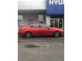 2020 Calypso Red Hyundai Sonata Blue Hybrid  photo #2