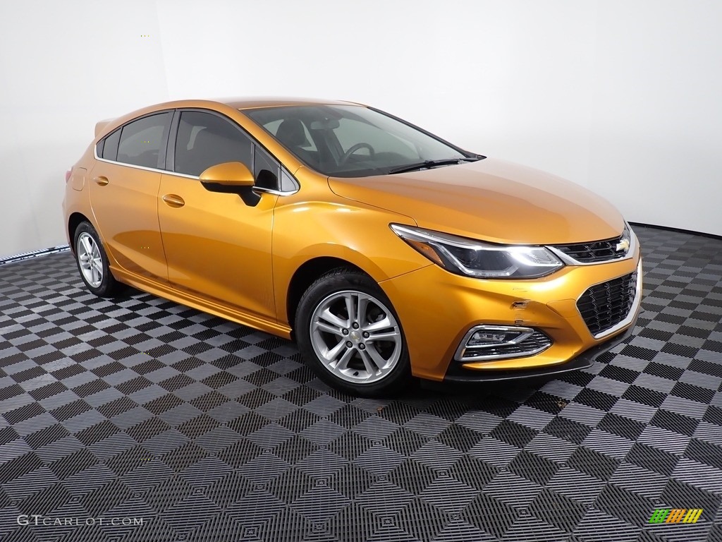 2017 Cruze LT - Orange Burst Metallic / Jet Black photo #3