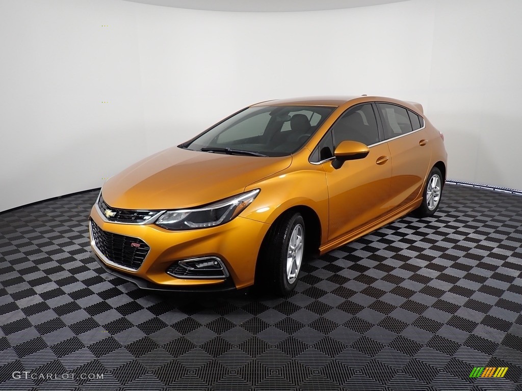 2017 Cruze LT - Orange Burst Metallic / Jet Black photo #8