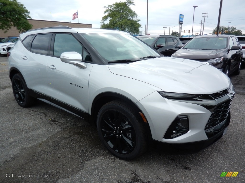 Silver Ice Metallic 2020 Chevrolet Blazer RS AWD Exterior Photo #139424556